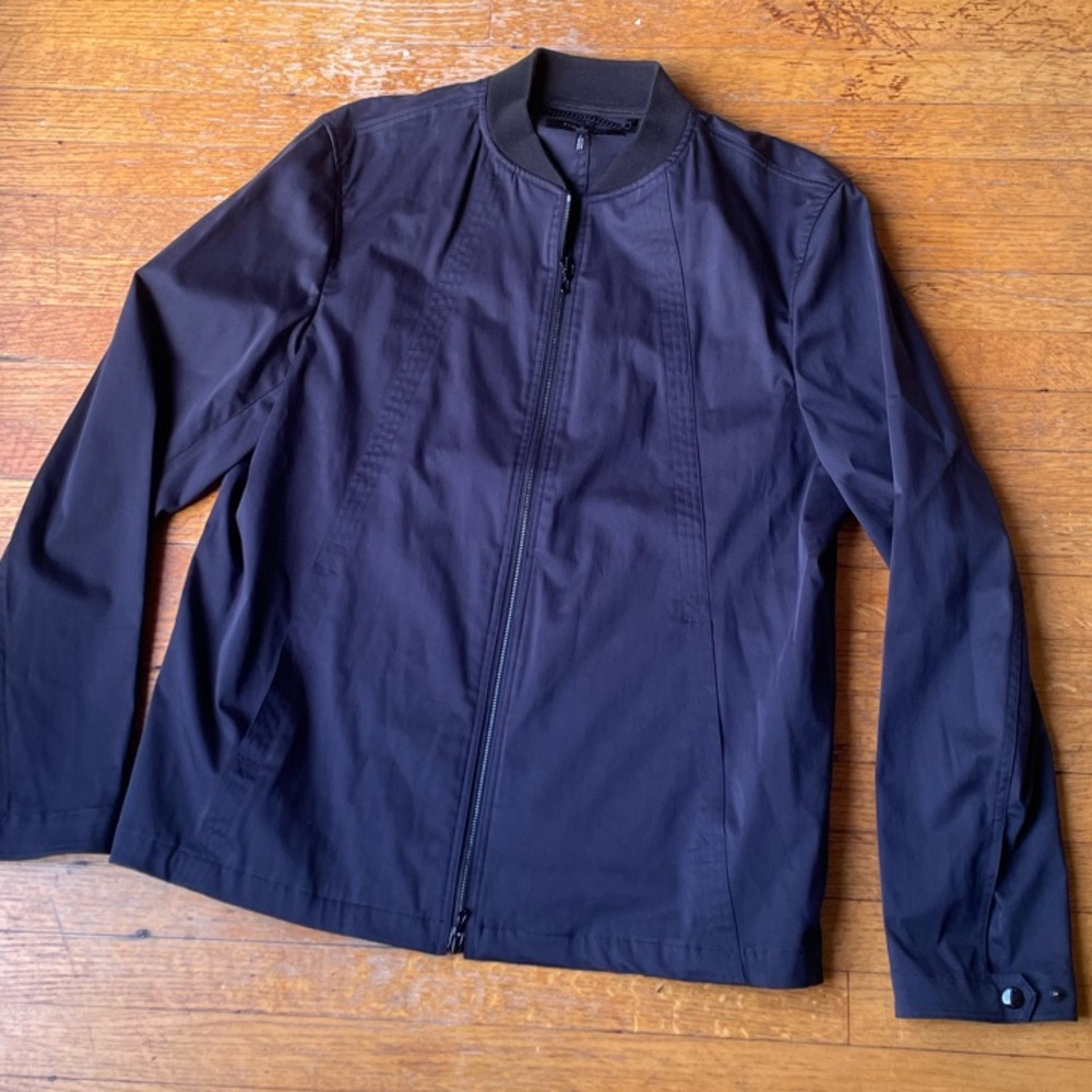 Black Zip-Up Jacket